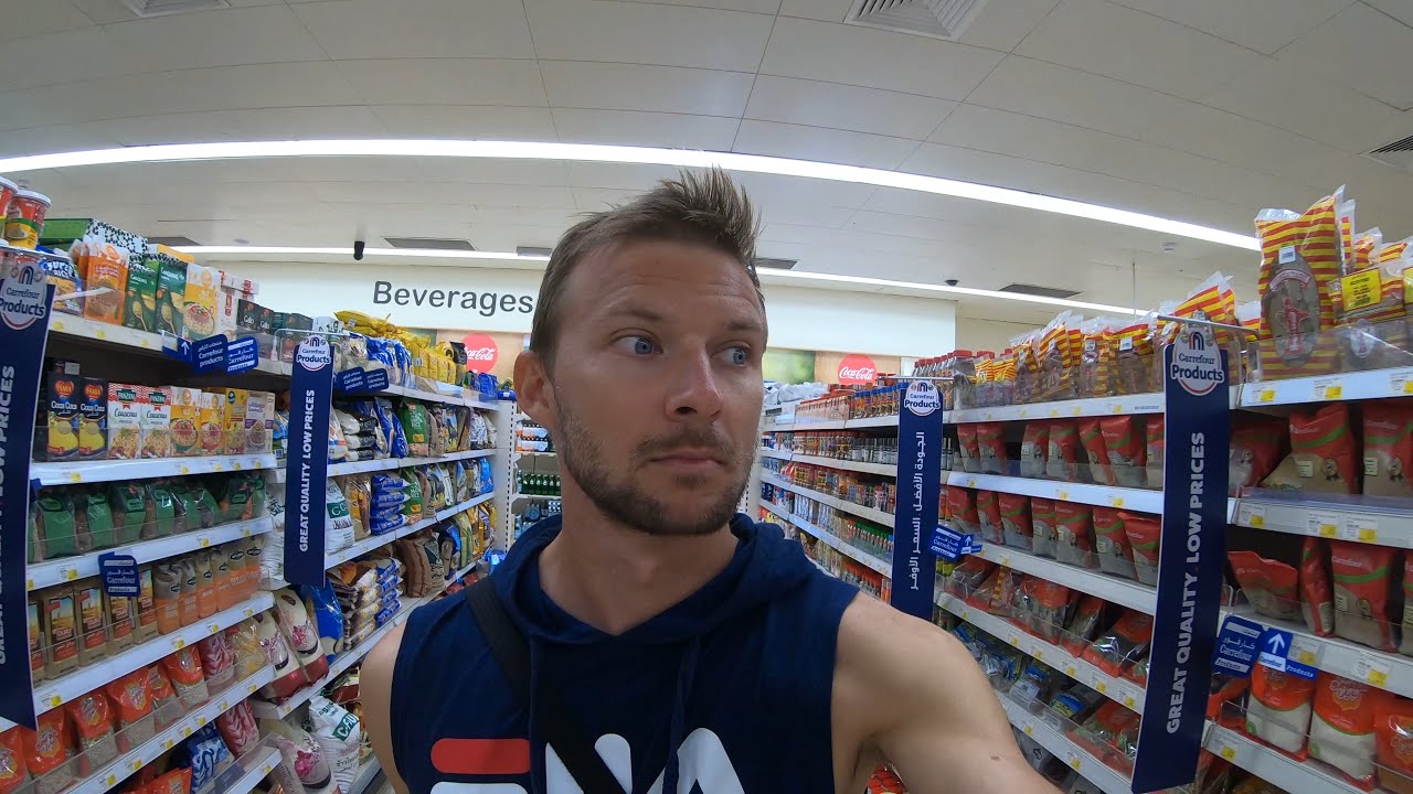 Ceny w supermarkecie w Bahrajnie. Miód za 250 zł?! Groceries in Bahrain. How much? [Eng sub]