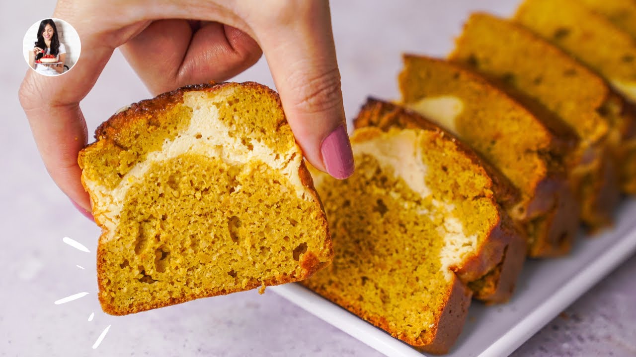 Haz este BIZCOCHO MARMOLEADO con queso crema, ideal  para desayunos o meriendas! | Auxy