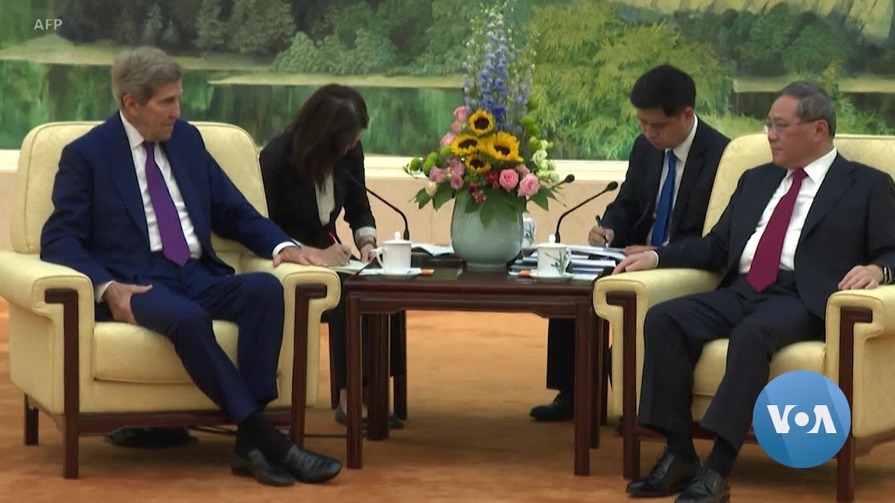 US Climate Envoy John Kerry Reopens Climate Talks in Beijing | VOANews