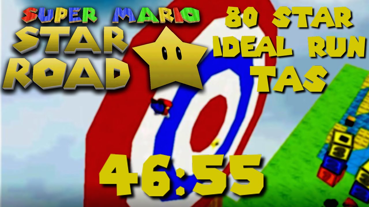 [TAS] Super Mario Star Road - 80 Star 