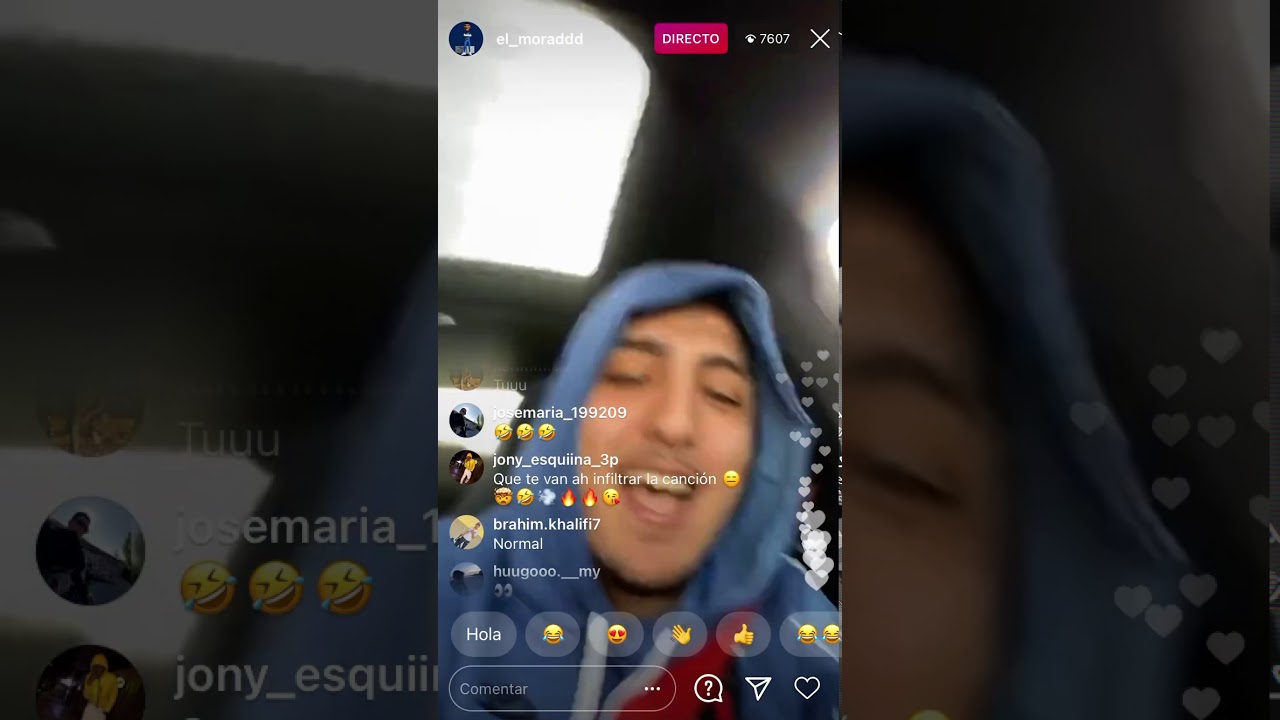 MORAD EN DIRECTO FILTRANDO NUEVAS CANCIONES 👀