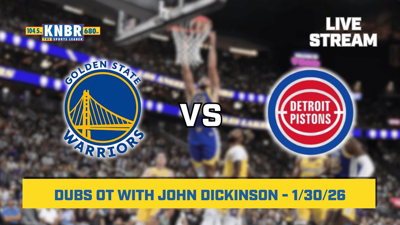 Steph exits with an injury, Warriors fall to the Pistons - Dubs OT w/ John Dickinson LIVE