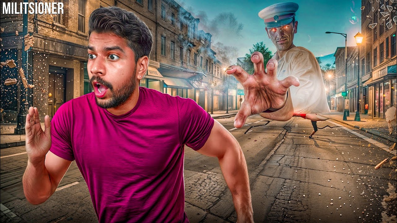 Epic Escape from a Giant Police Officer 🤯!! Militsioner