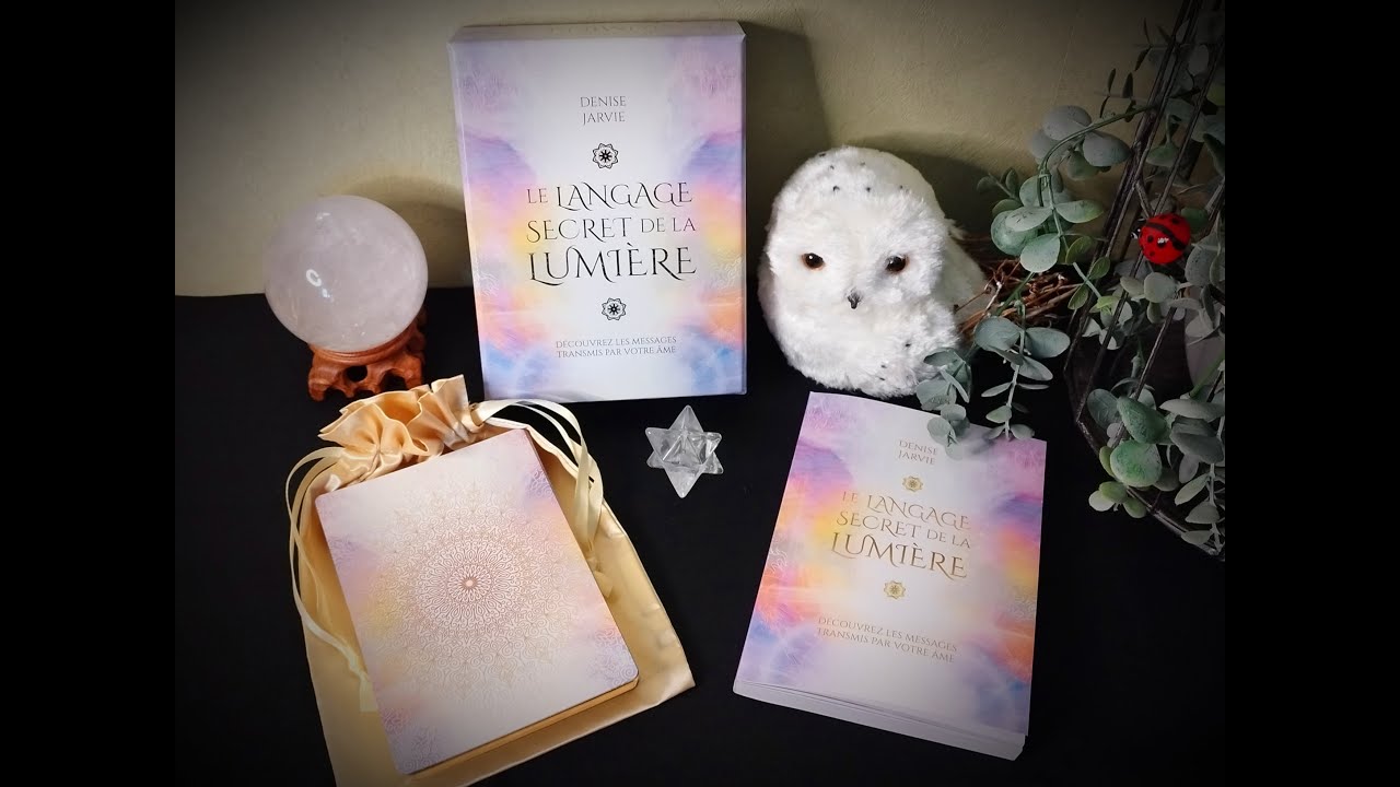 🗣️⚪✨Le Langage Secret de la Lumière de Denise Jarvie, illustré par Daniel Holeman (Présentation)