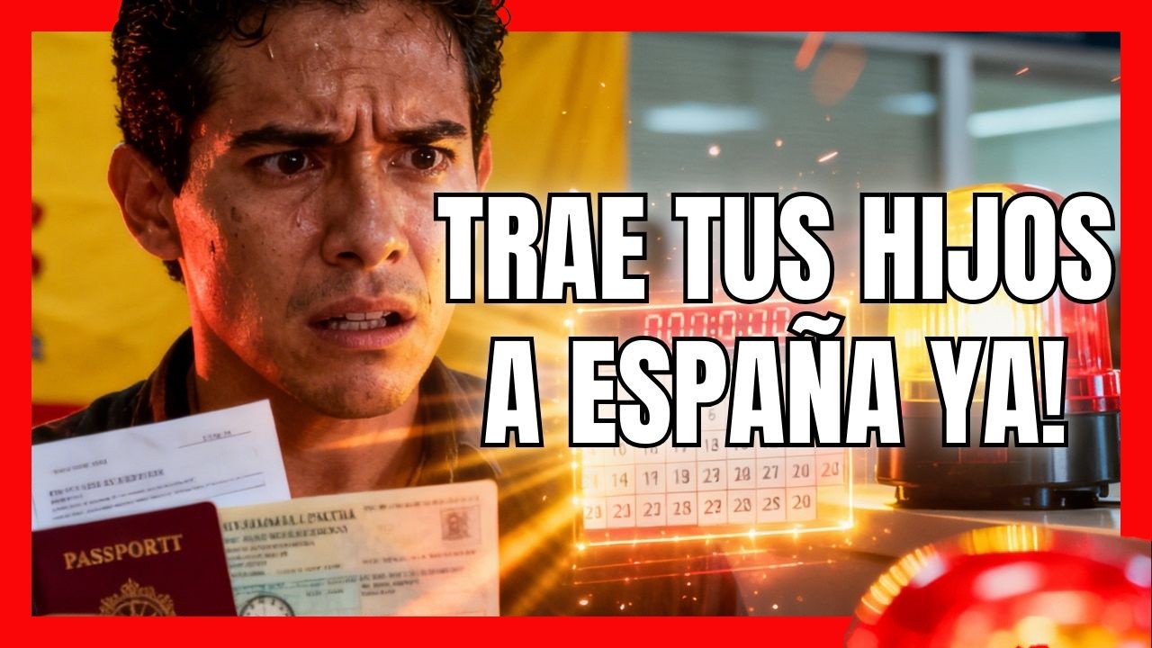 ⚠️MENORES pueden REGULARIZARSE así RECIÉN hayan LLEGADO A ESPAÑA▶▶Ni 5 meses ni antes del 01/2026⚠️