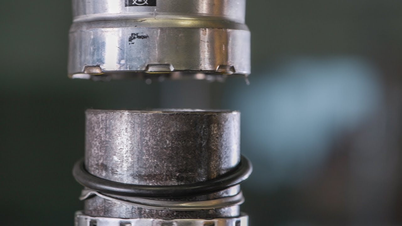 Test odolnosti tvarovek systému Megapress