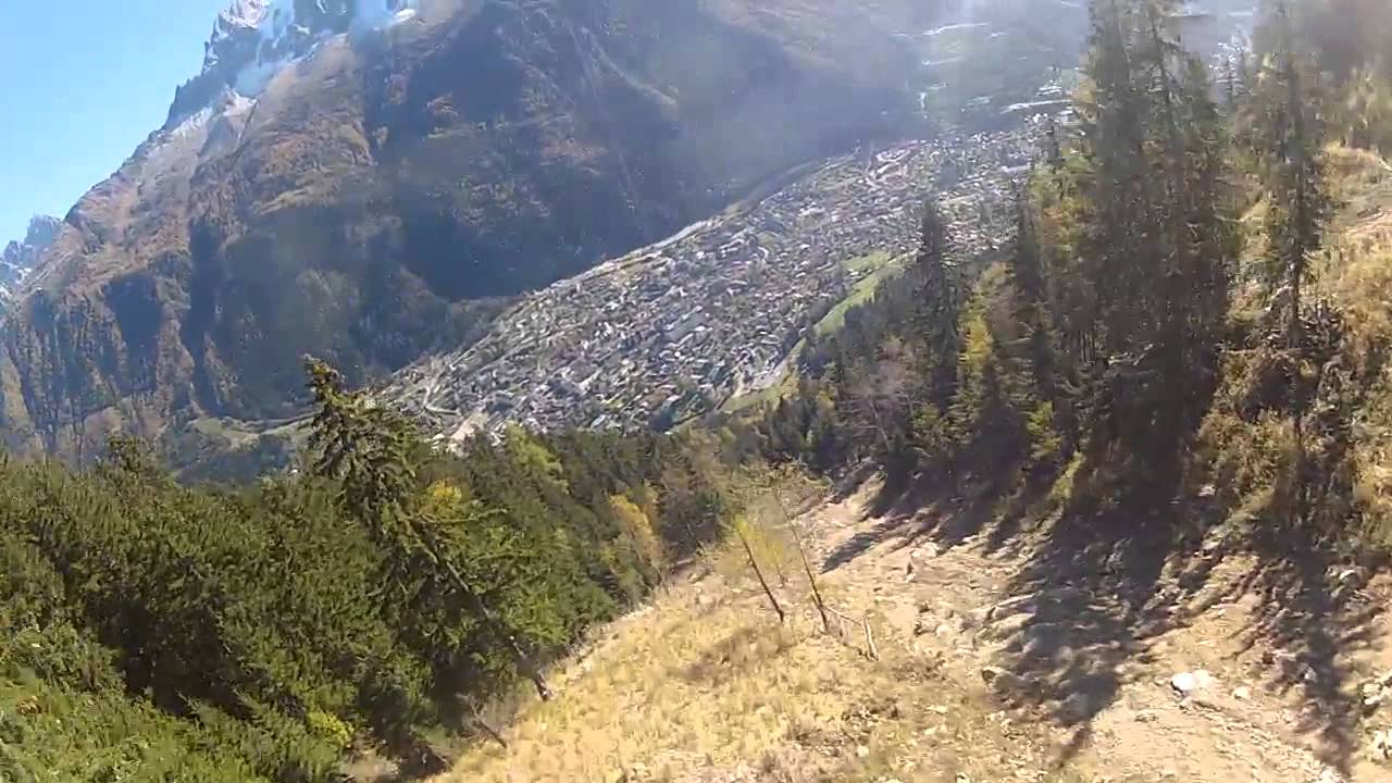 Run speed flying Brévent-Chamonix Gin Fluid 8