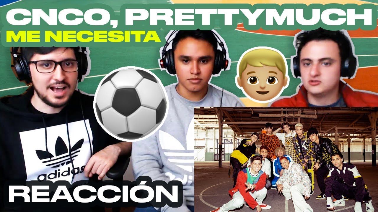 [Reacción] PRETTYMUCH, CNCO - Me Necesita (Official Video) - ANYMAL LIVE 🔴
