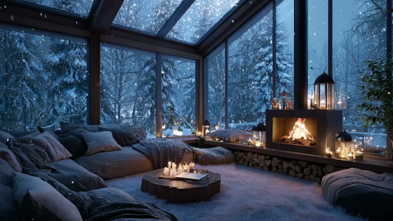 Warm Flame Piano 🎹🔥 | Calm Focus & Sleep Music