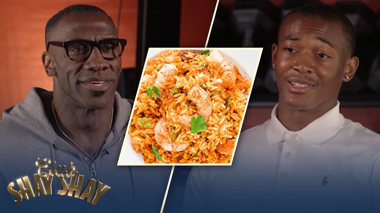 Shannon Sharpe jokes with DeVonta about his Lousiana cooking skills | EPISODE 29 | CLUB SHAY SHAY