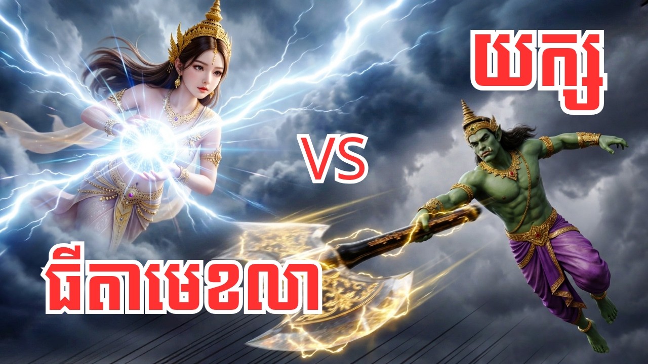 យក្សរាមាសូដណ្តើមកែវមណី|រឿងនិទានខ្មែរប្រវត្តិផ្គររន្ទះ|Myth Khmer