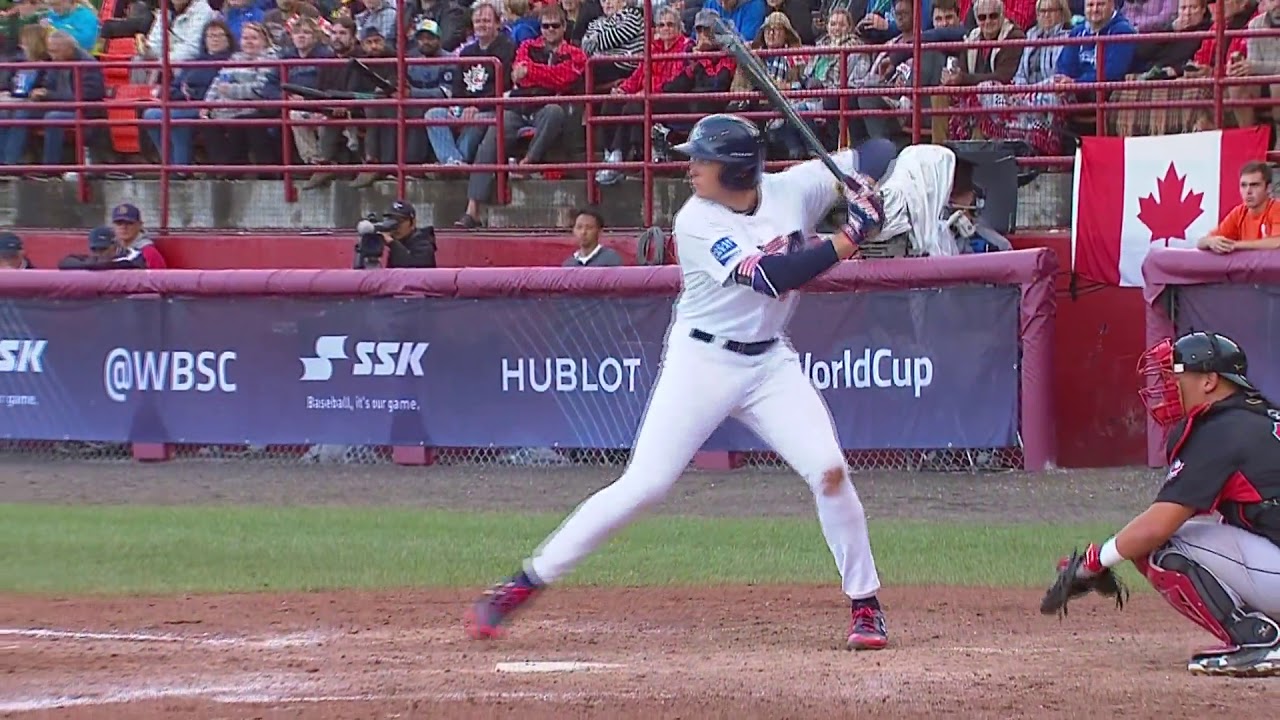 Highlights: Canada v USA - Super Round - WBSC U-18 Baseball World Cup 2017