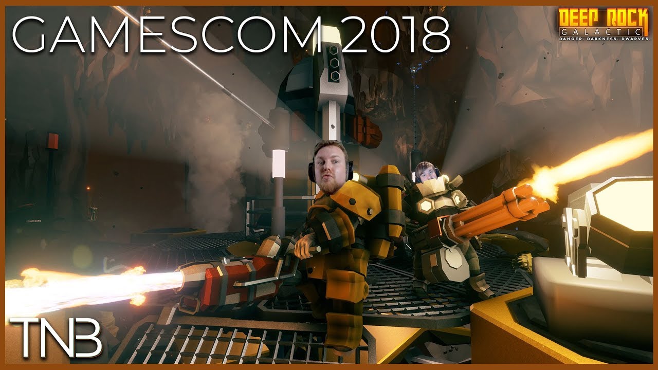 Deep Rock Galactic new map impressions - Gamescom 2018 - The New Byte