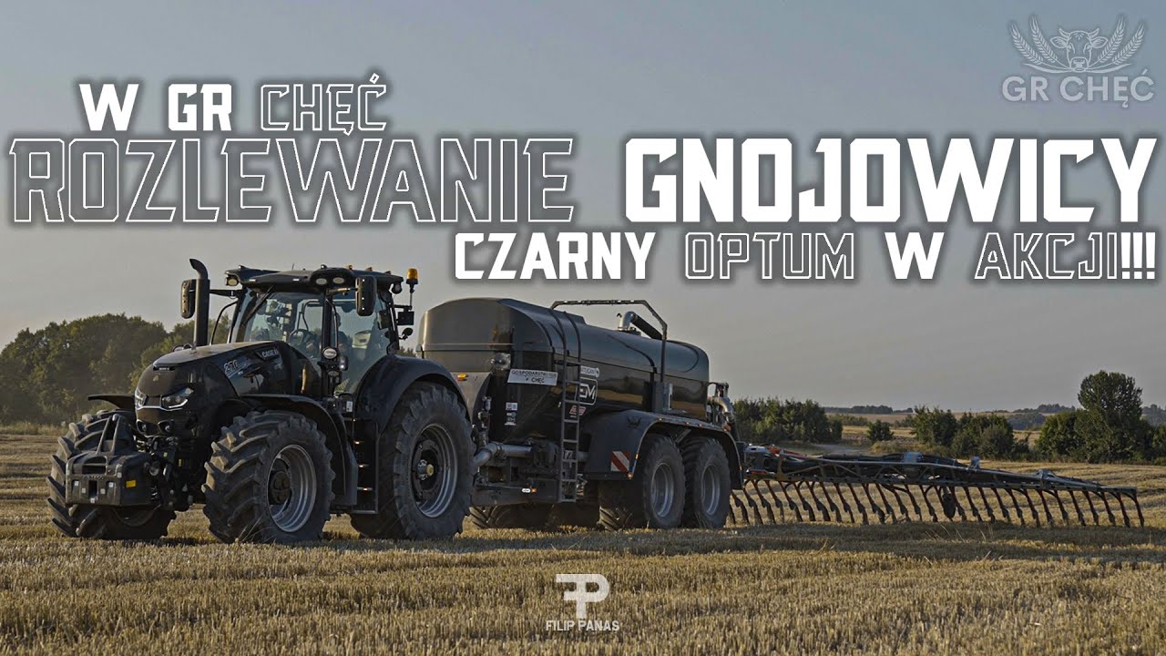 🇵🇱✮ Rozlewanie Gnojowicy w GR CHĘĆ ✮|🖤CZARNY OPTUM W AKCJI!!! 🔥 EUROMILK!