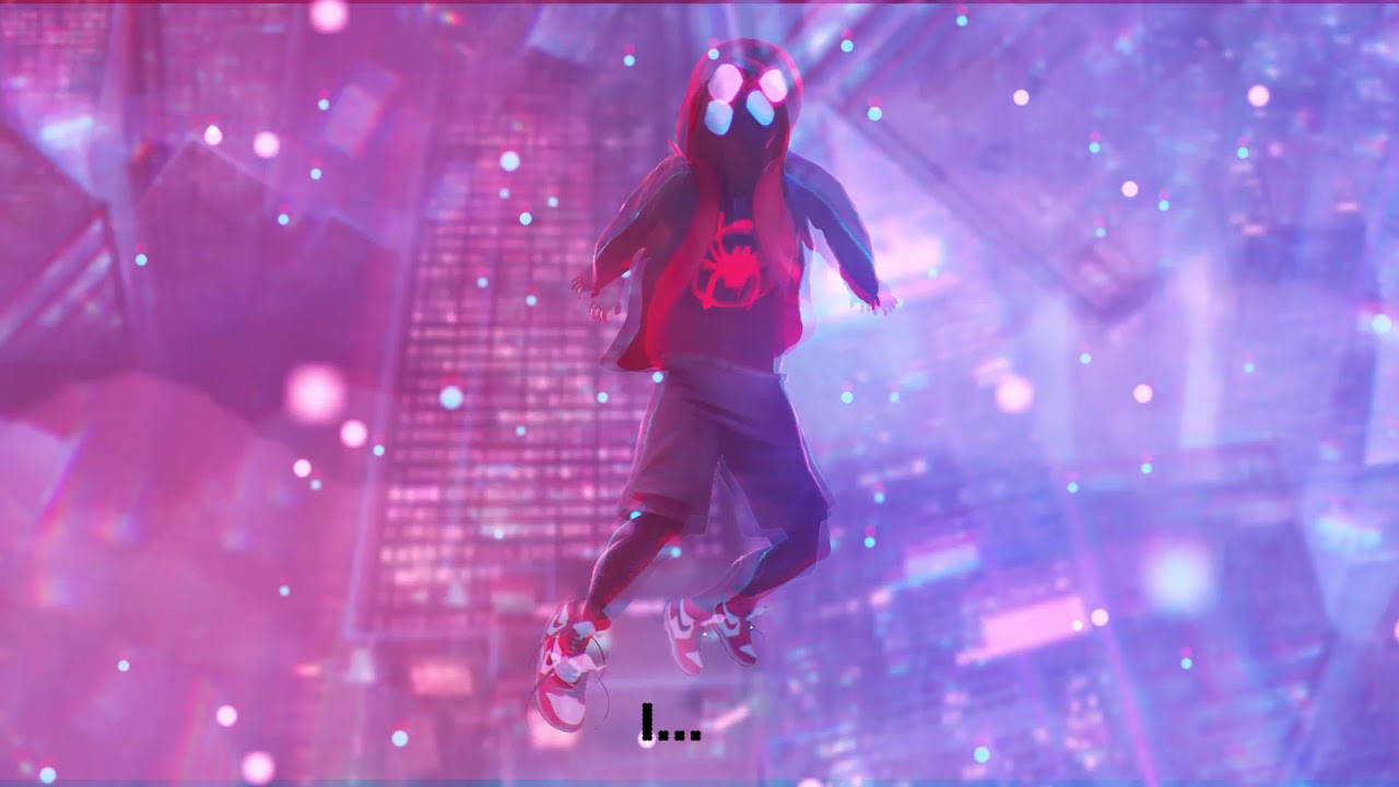 Motion Graphic Spider-Man: Into the Spider-Verse