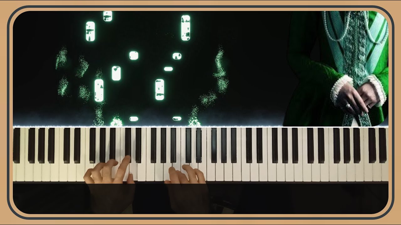 Greensleeves Piano with Synesthesia