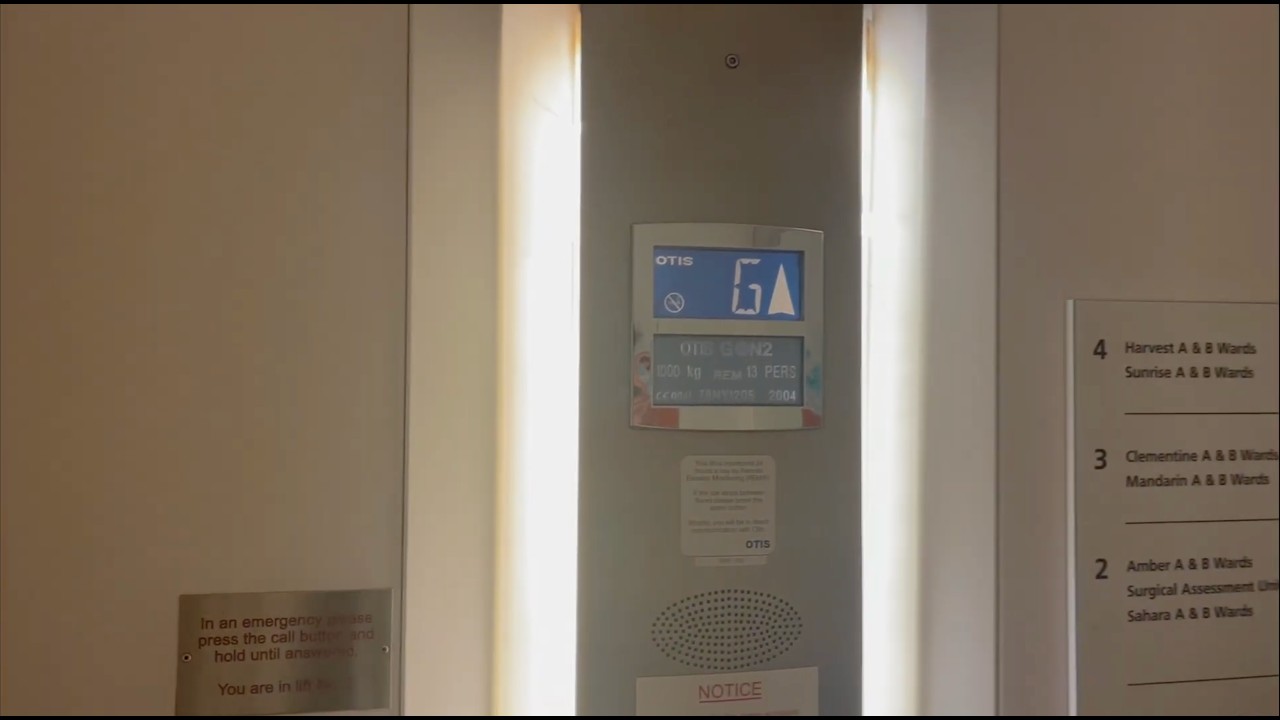 Otis Gen2 Lifts At Queen’s Hospital Orange Zone, Romford