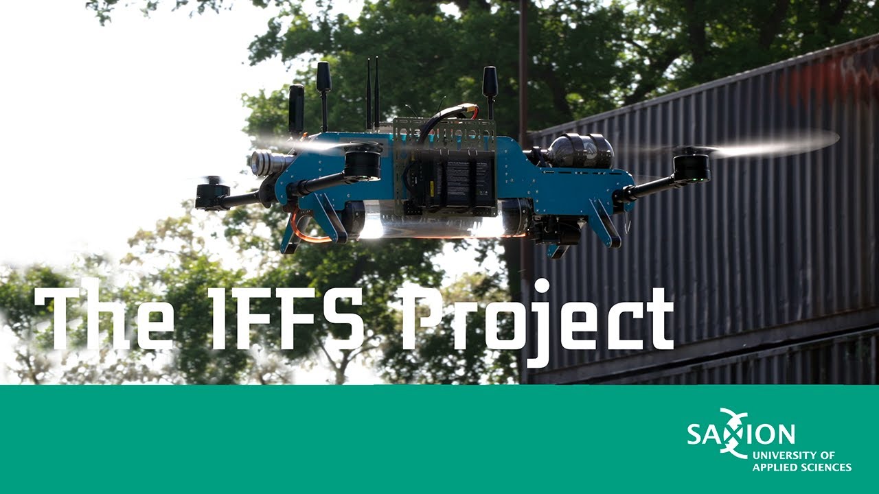 IFFS Drone Project: The Smallest Impulse-based Firefighting Drone