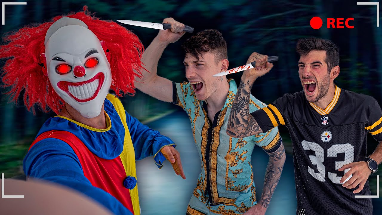 EL PAYASO ASESINO NOS ROBA LA CÁMARA !! *viene Makiman* Exi