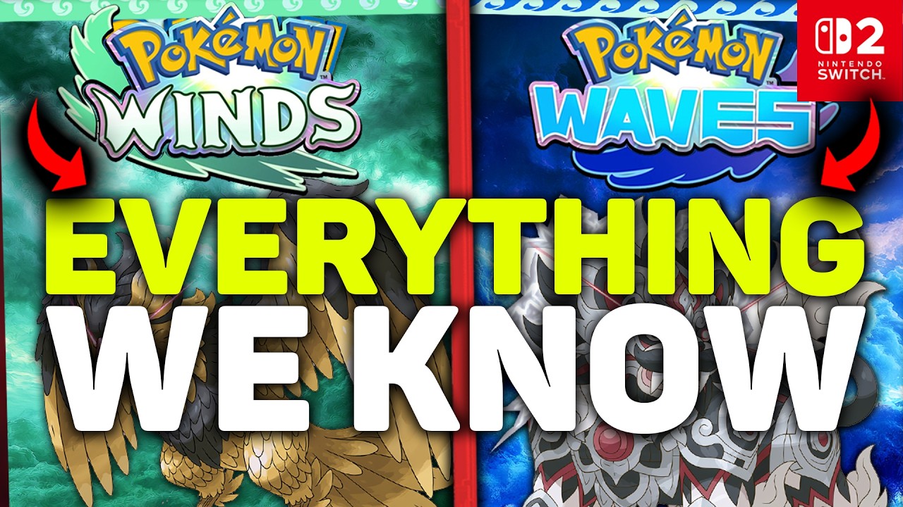 ВСЁ, ЧТО МЫ ЗНАЕМ о Pok&eacute;mon Winds & Waves