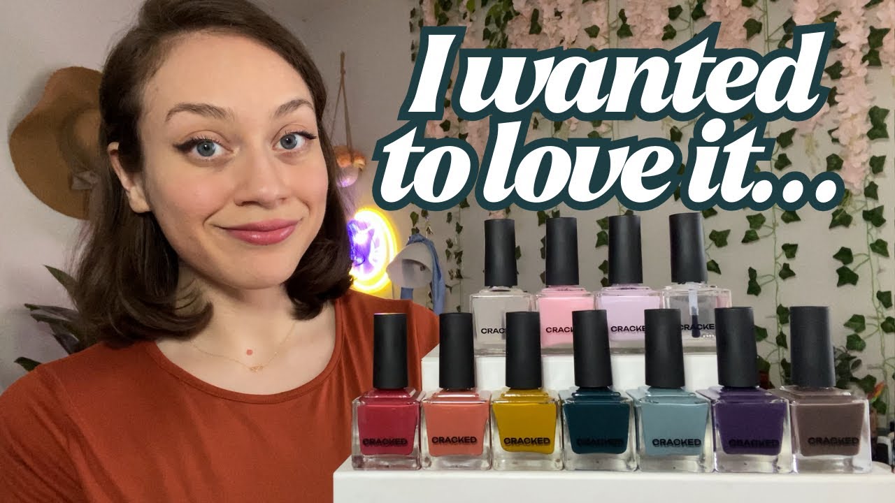 Testing Out Cracked&rsquo;s New Base/Top Coats 👀&nbsp;+ Swatch & Review of new Cremes, Crellies & Jellies!