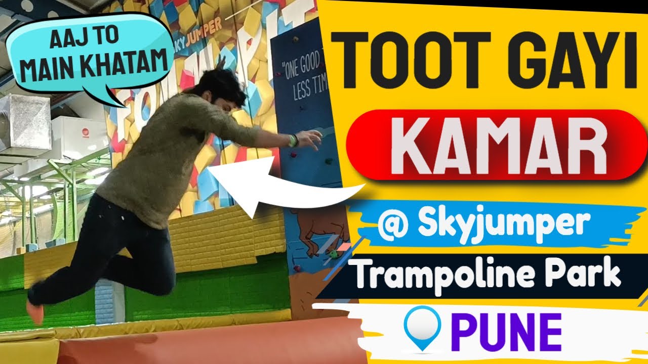 Marte Marte Bach Gaye In Trampoline Park - Pune | Pune’s first adult trampoline park | skyjumper