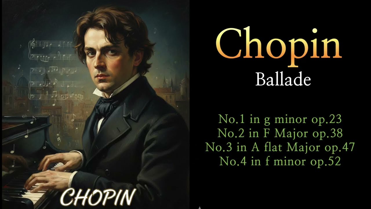 Chopin 4 Ballades ✨live music✨