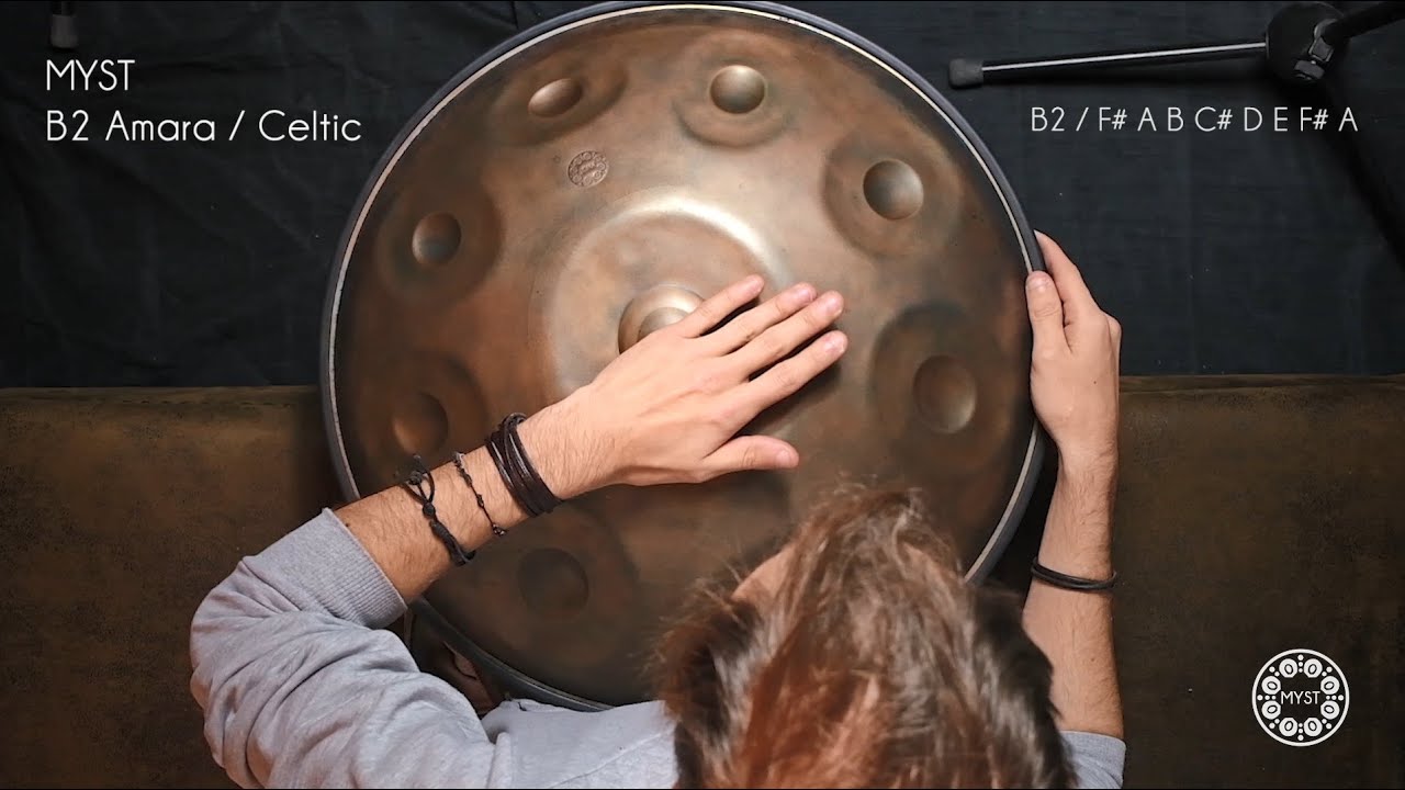 Myst Instruments Handpan - B2 Celtic/Amara