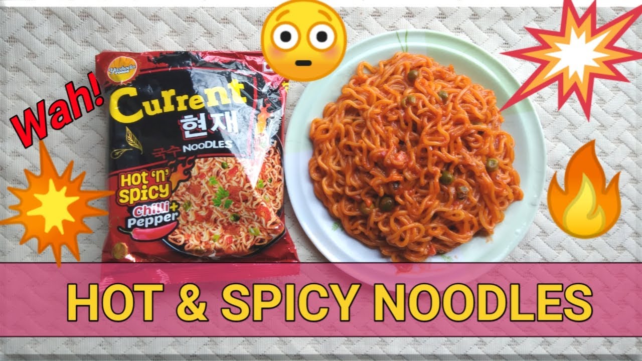 How To Make Ramen / Current Noodles | Spicy Current Noodles | Easy and Fast | Spicy Noodles Cooking