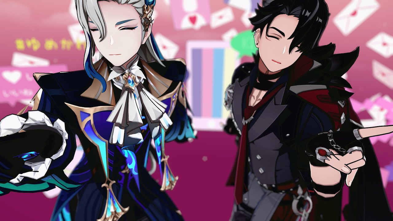 【Genshin Impact MMD】愛包ダンスホール