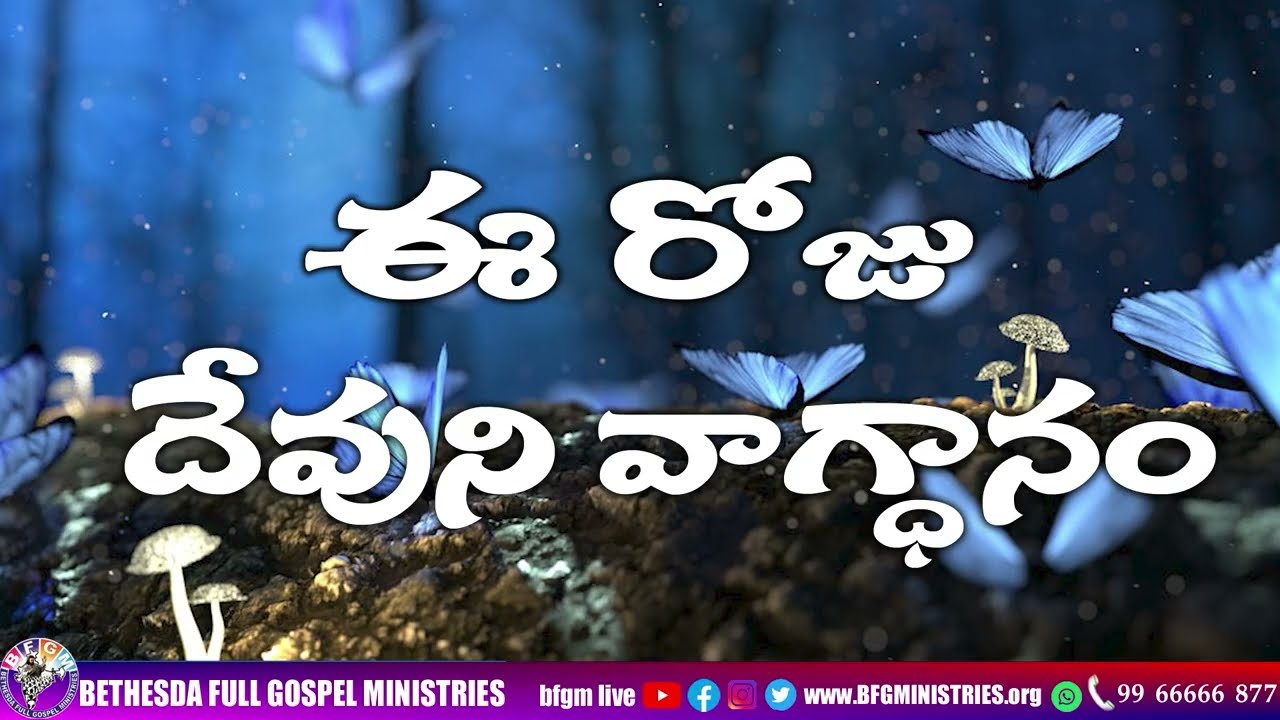 Today's promise 24.03.2025 | BFGM LIVE
