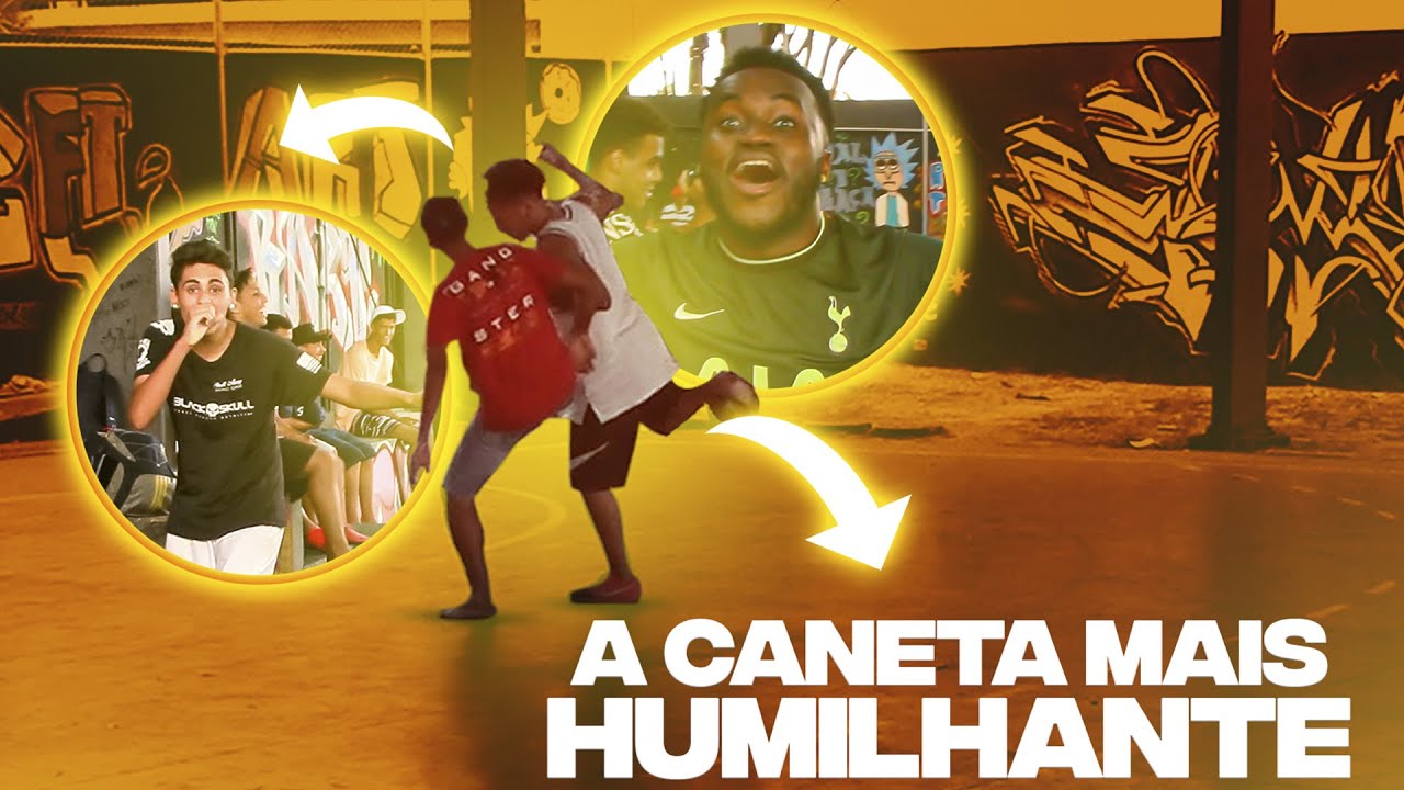 A CANETA MAIS HUMILHANTE DA HISTÓRIA DO YOUTUBE - A QUADRA DELIROU - Jogo Real/Rachão