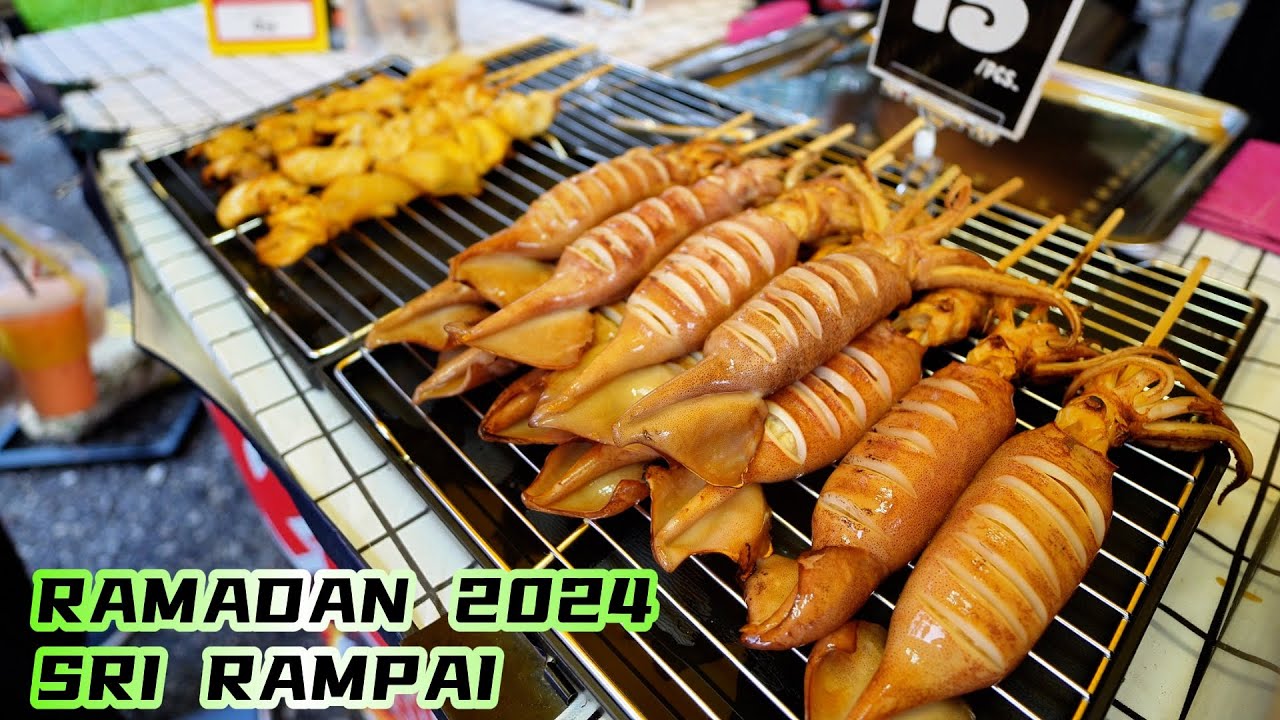 BAZAR RAMADAN SRI RAMPAI 2024 | Bazaar Ramadhan | Malaysia Street Food | 2024集市斋戒月