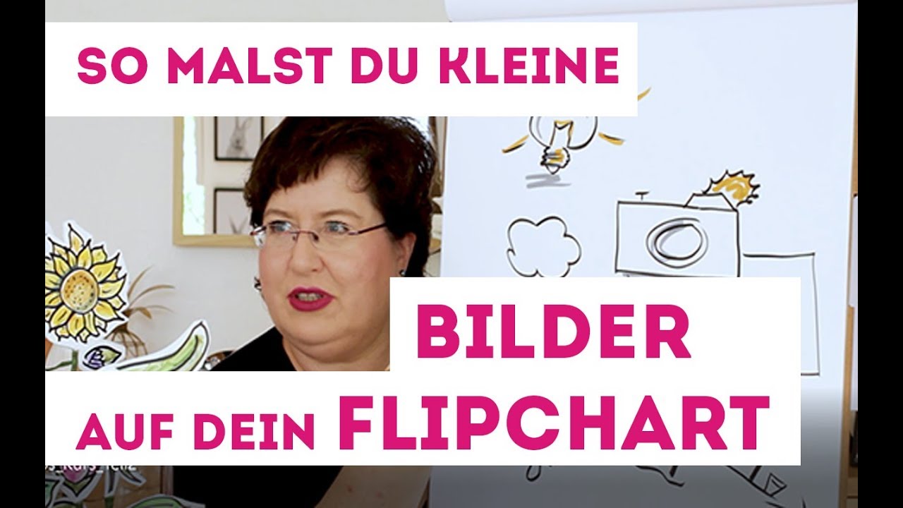 Flipchart gestalten Teil 2: Bildideen für dein Flipchart