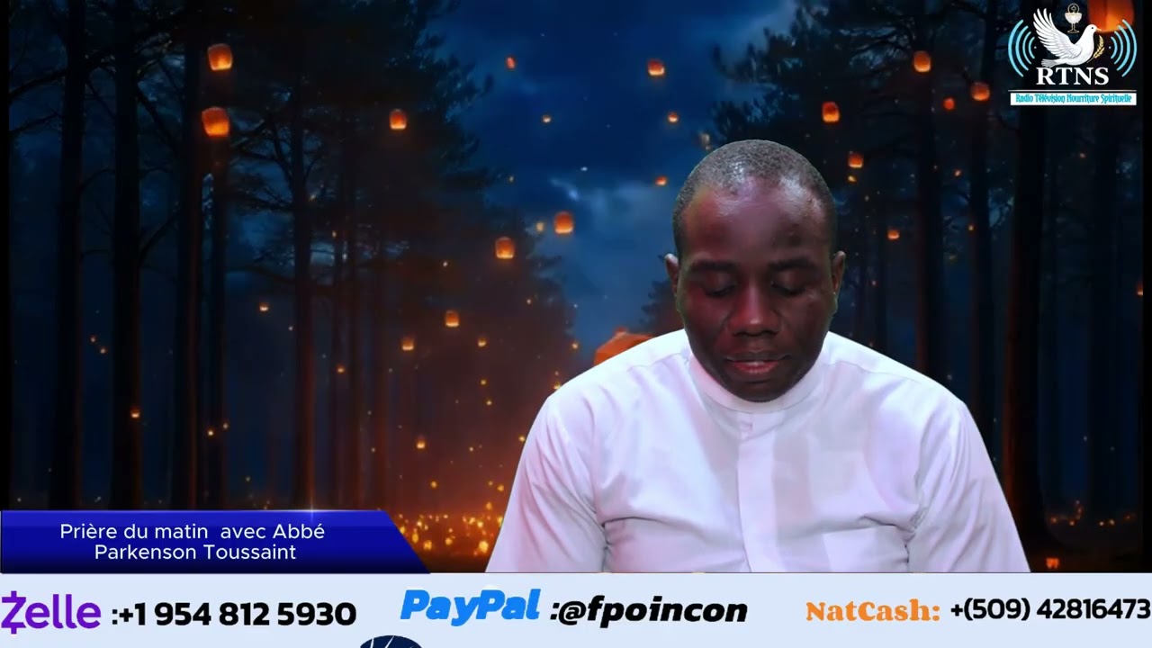 Prière avec Abbé Parkenson Toussaint