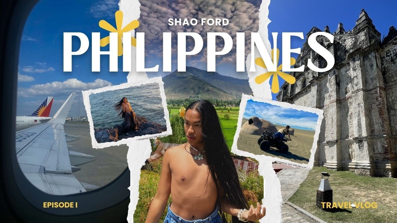 PHILIPPINES VLOG 01  (Farm Life, Beach, Church, Food, Sand Dunes)