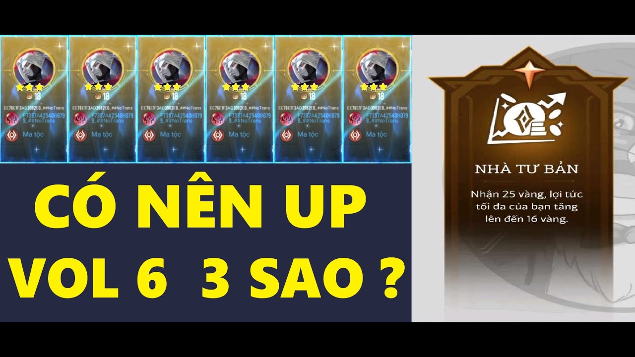 VOLKAT CHÚA TỂ 6 VÀNG 3 SAO - SỨC MẠNH RA SAO ? | Cờ Cá Chép Liên Quân S25 #15