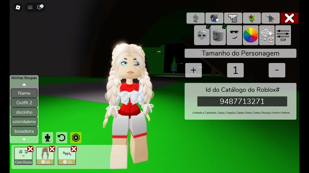 Skin para brookhaven  versão menina