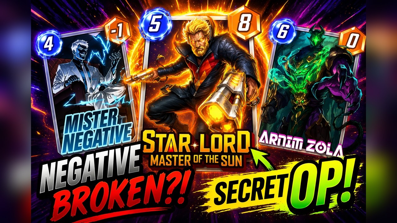 Oh No&hellip; Star-Lord Brought Back Mister Negative 😳 [Marvel Snap] #marvelsnap