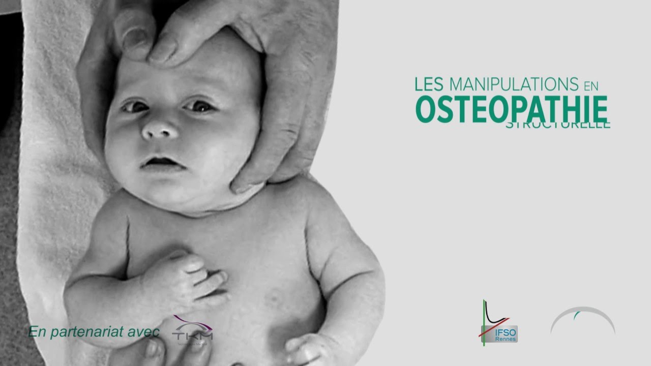 Soins d'un bébé de 5 semaines en ostéopathie structurelle