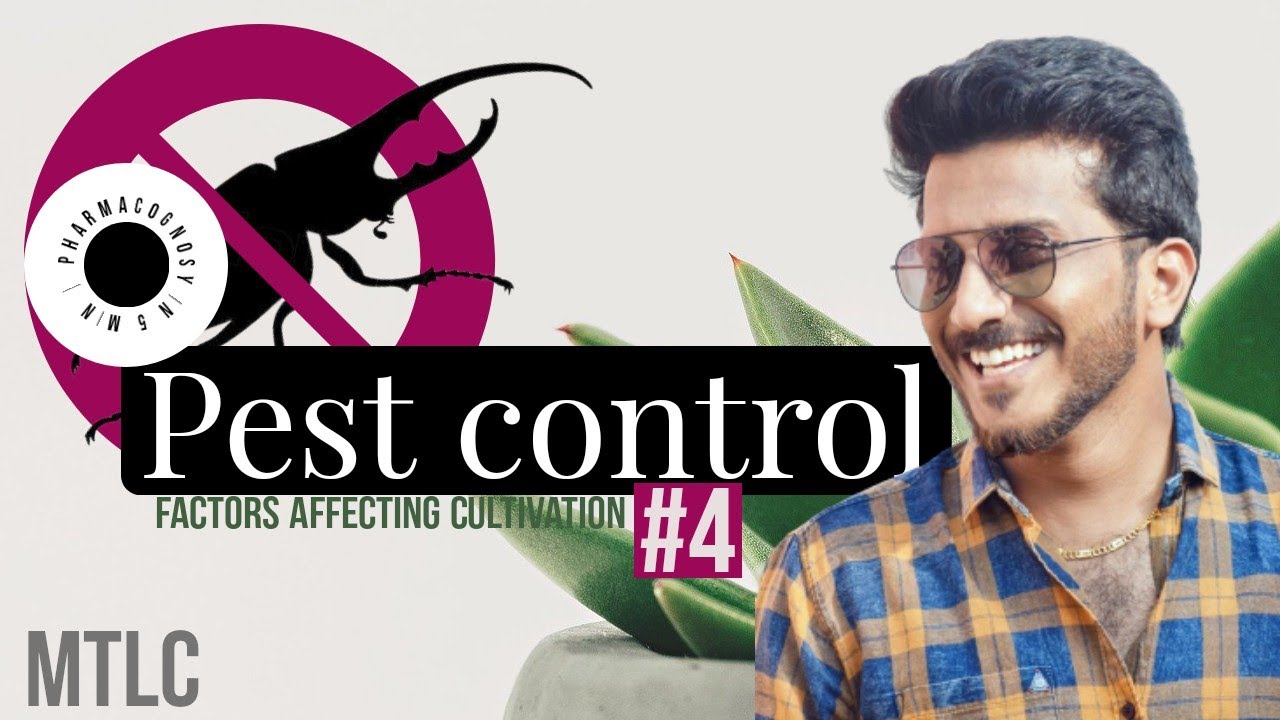 Pharmacognosy in 5 minutes|How to control pests? |Methods of Pest Control
