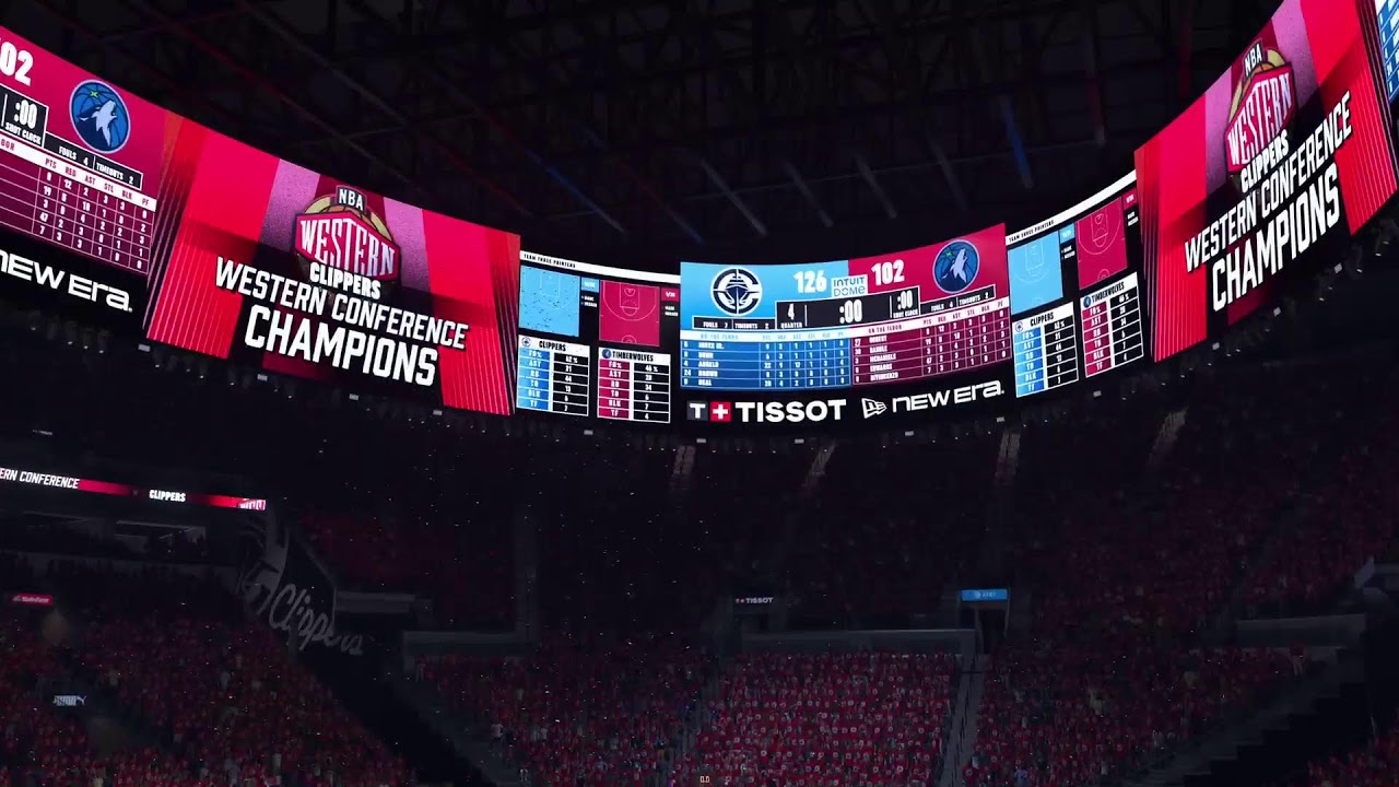 NBA2K26 MyPlayer ( MP The King ) Playoffs
Minnesota  Timberwolves vs LA Clippers