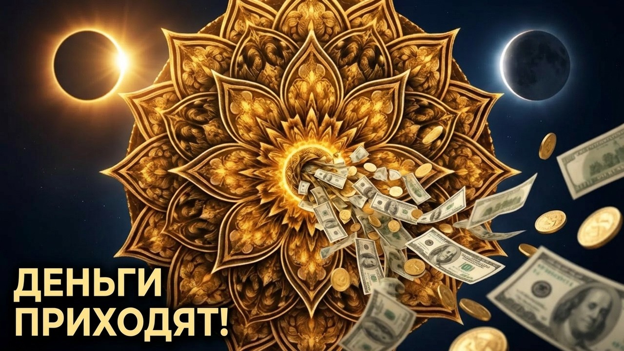 Активируй свой денежный поток прямо сейчас. Самая мощная Мандала «Денежный колодец» и 888Гц