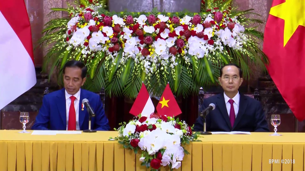 Rangkaian Upacara Penyambutan Kenegaraan  di Vietnam, Hanoi, 11 September 2018