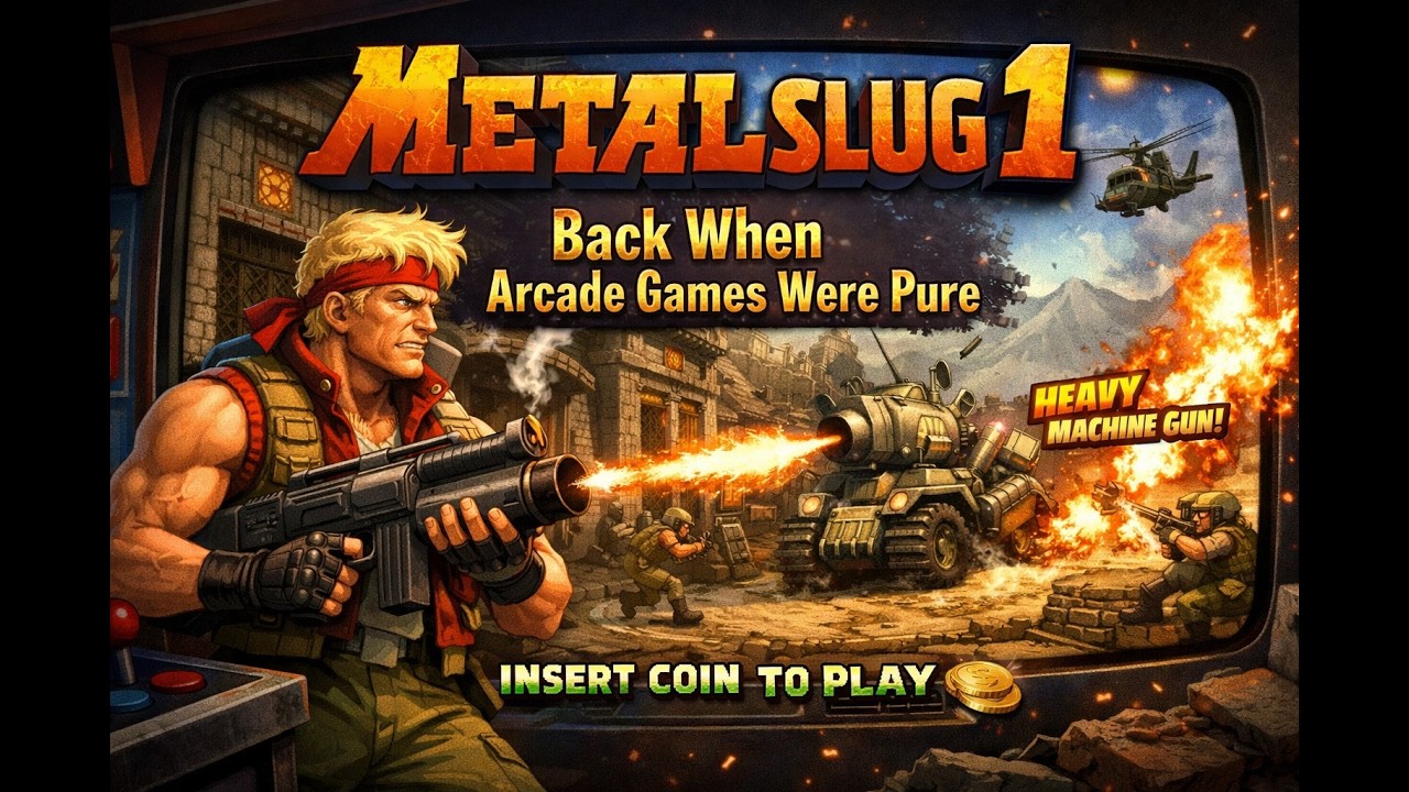 Metal Slug 1 | Back When Arcade Games Were Pure