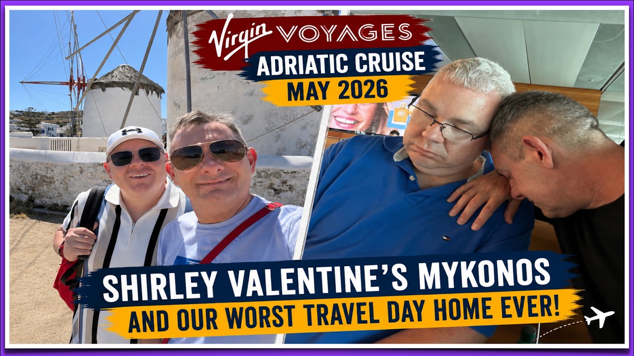 MYKONOS & OUR WORST TRAVEL DAY HOME EVER!
