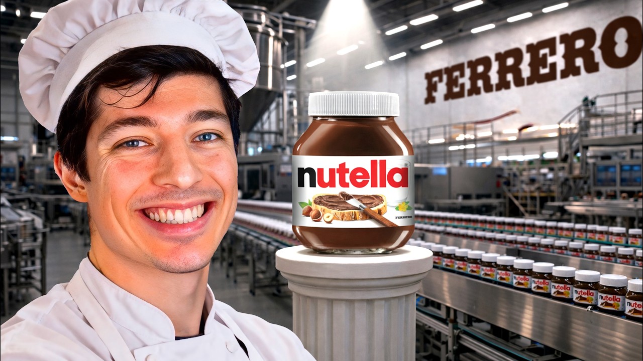 Dentro FERRERO 🍫 24 ore nella fabbrica del cioccolato