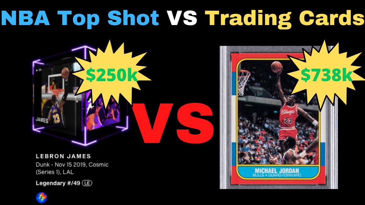 NBA Top Shot vs Physical Cards Value!