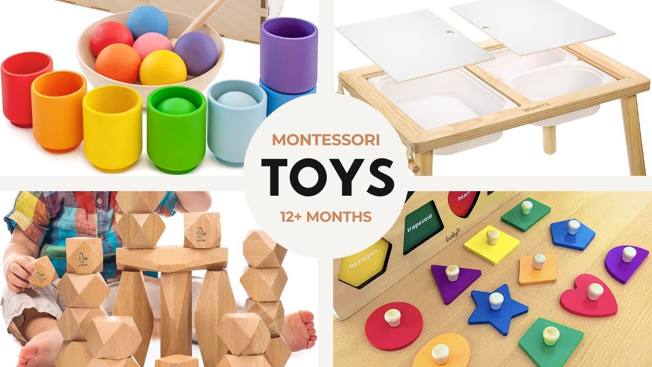 AMAZON Montessori Toys for 12+ Months! 🧸🌈