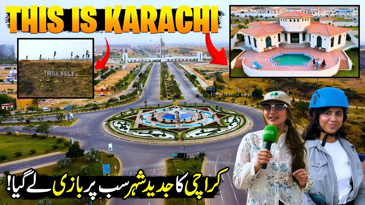 Explore The Modern Karachi | DHA City Thrill Hills | Hello Karachi | Discover Pakistan
